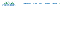 Tablet Screenshot of californiahighsierra.com
